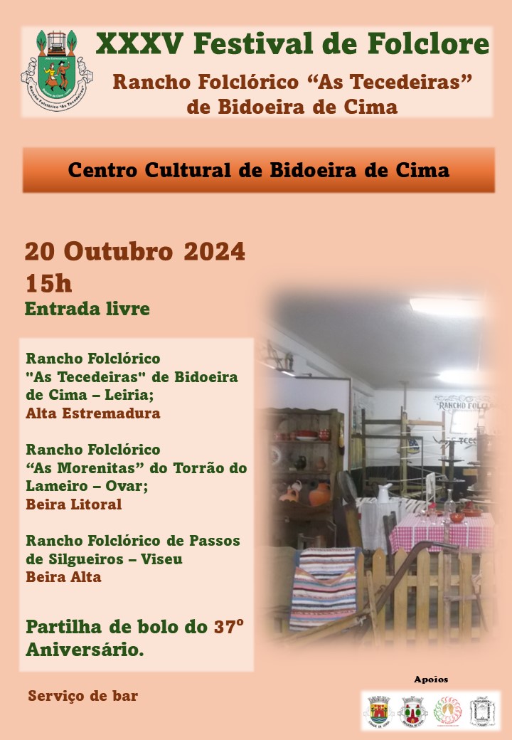 Imagem XXXV Festival de Folclore e 37º aniversário - Rancho Folclórico "As Tecedeiras"