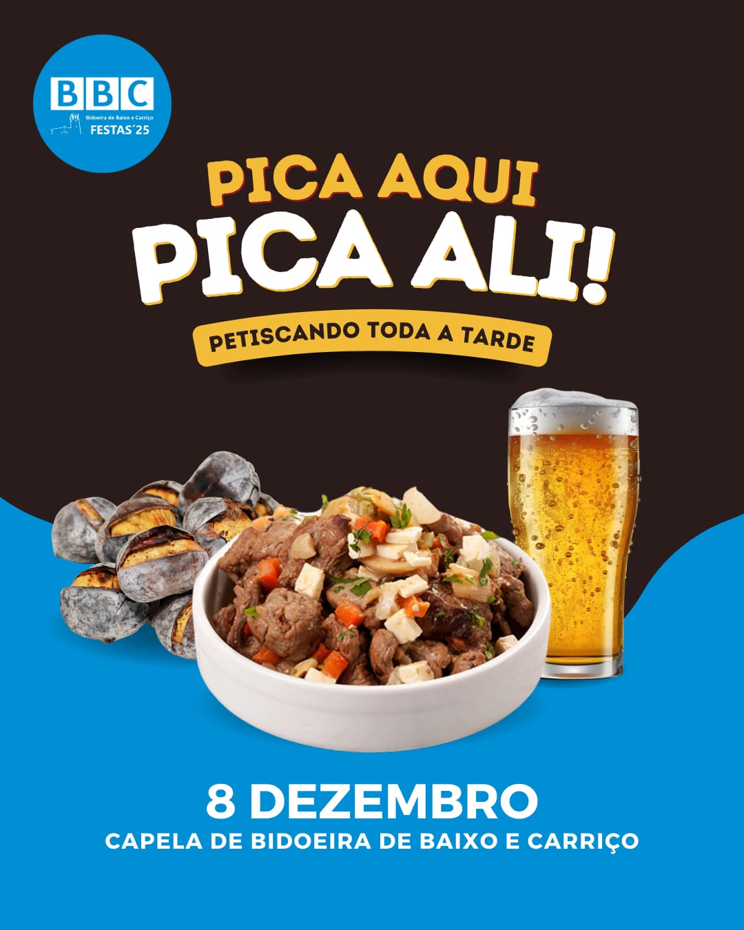 Imagem Comissão de Festas Bidoeira de Baixo e Carriço - tarde de petiscos