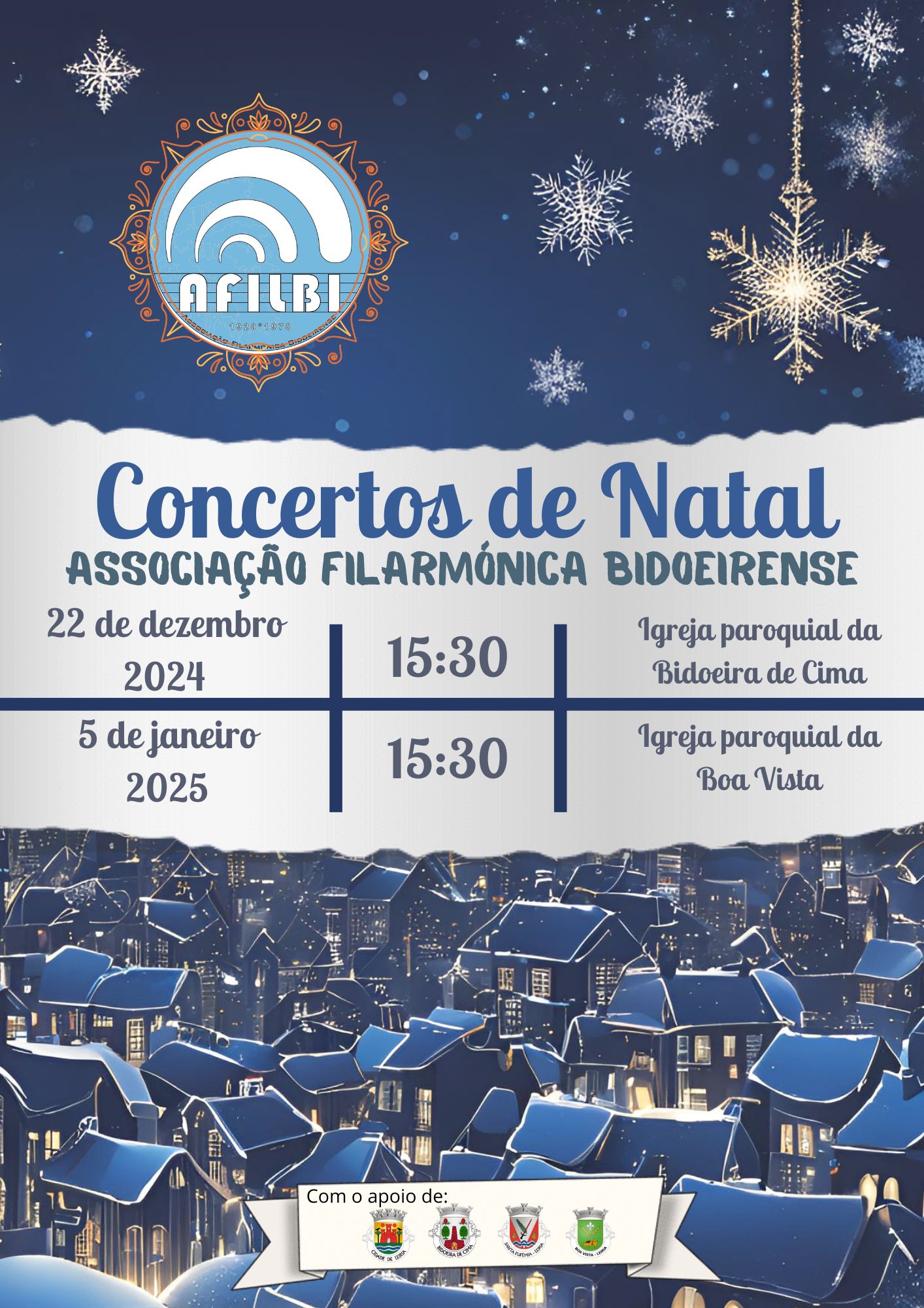 Imagem Concerto de Natal - AFILBI