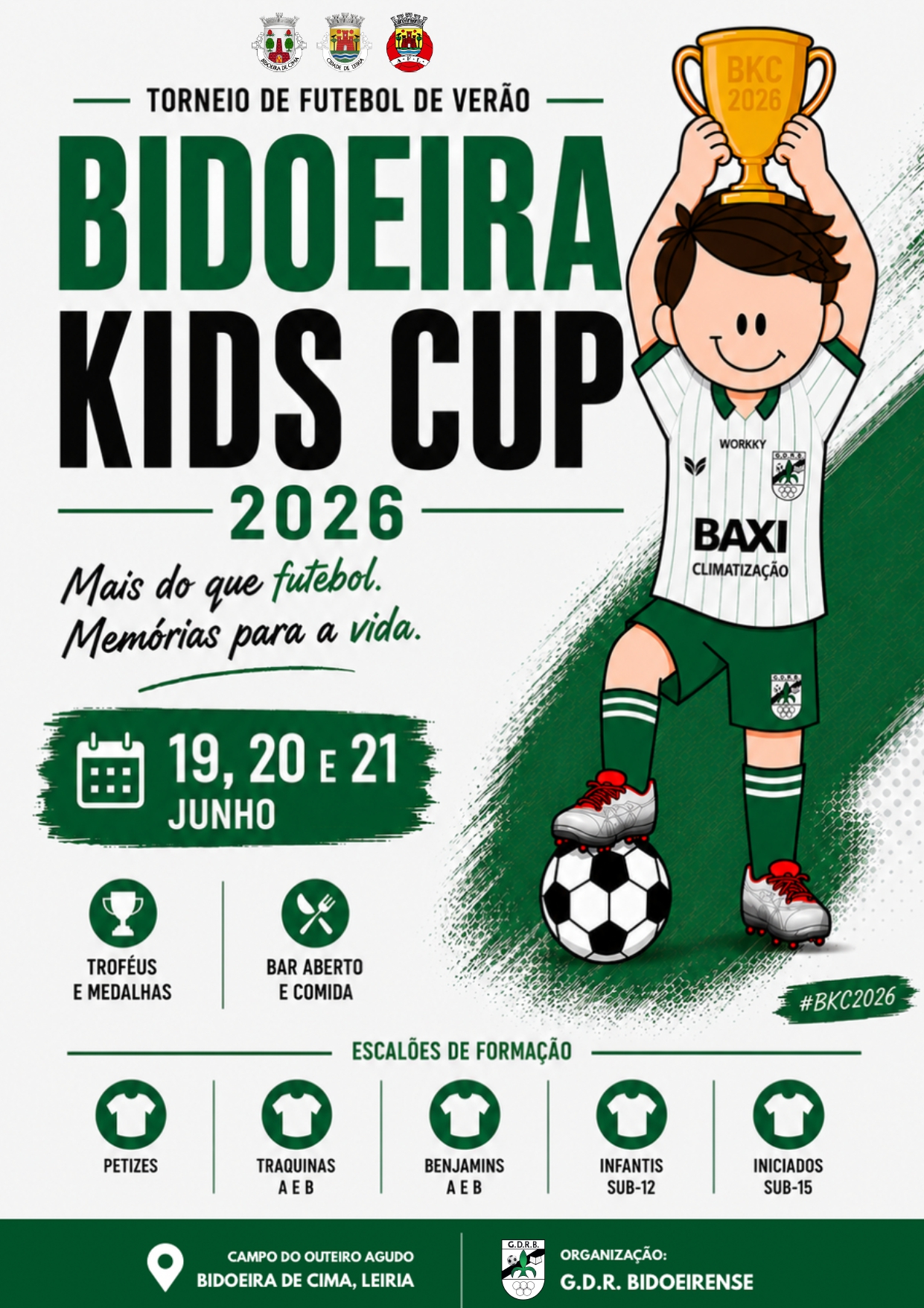 Notícia Torneio de futebol - BIDOEIRA KID´S CUP - 19 a 21 junho