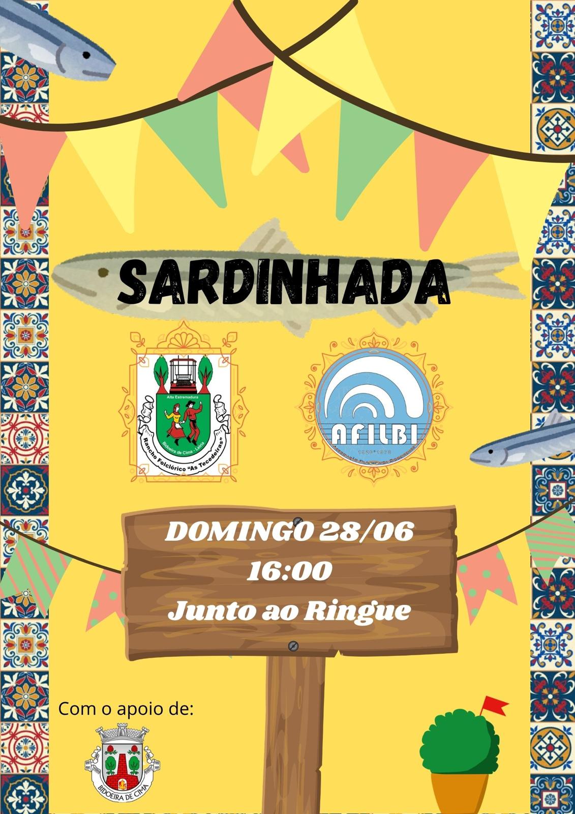 Notícia AFILBI e Rancho Folclórico As Tecedeiras - Sardinhada